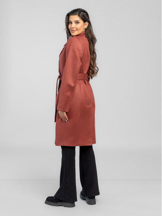Salme Salme Trencz Veronica Czerwony Regular Fit