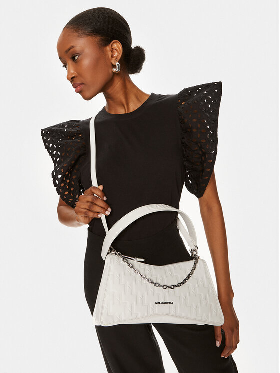 KARL LAGERFELD KARL LAGERFELD Τσάντα Seven Element 240W3193 Λευκό