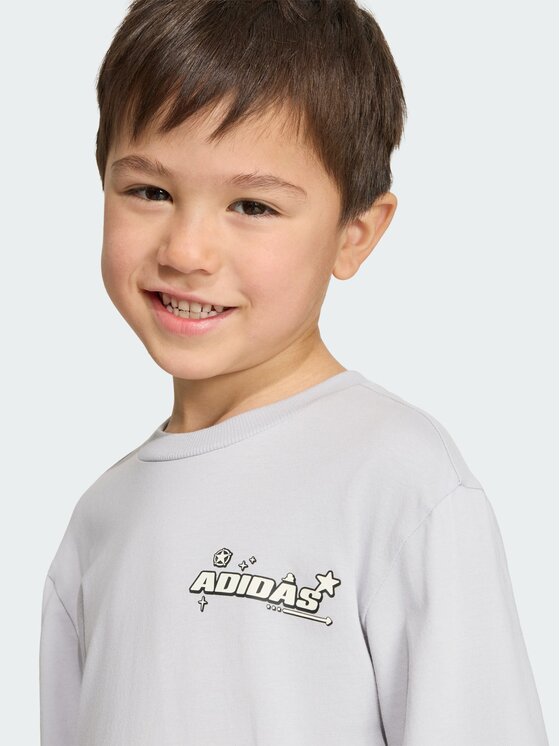 adidas adidas Bluzka Adidas Pixar Toy Story T-Shirt KS3945 Szary Loose Fit