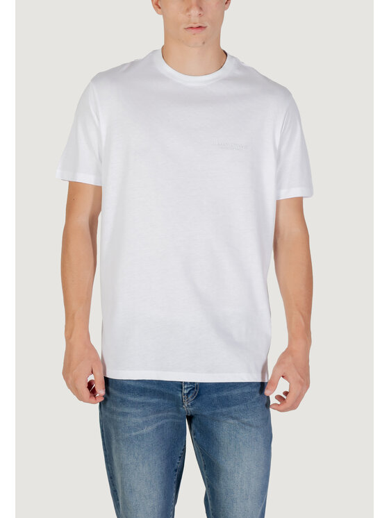 Armani Exchange Armani Exchange T-Shirt XM001281 AF10361 Biały Casual Fit