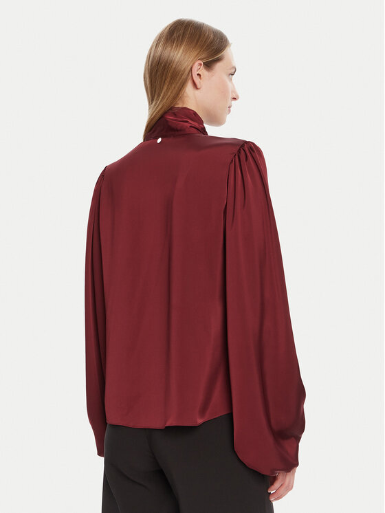 Rinascimento Rinascimento Bluse CFC0126202003 Dunkelrot Loose Fit