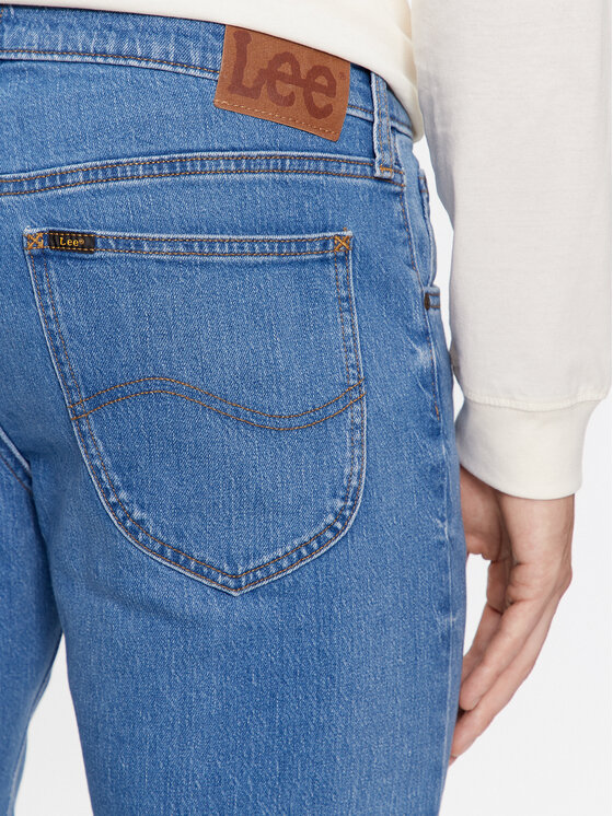 Lee Lee Jeansy 112346324 Niebieski Regular Fit