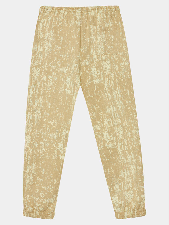 Calvin Klein Jeans Calvin Klein Jeans Spodnji del trenirke Second Skin IB0IB01932 Bež Relaxed Fit
