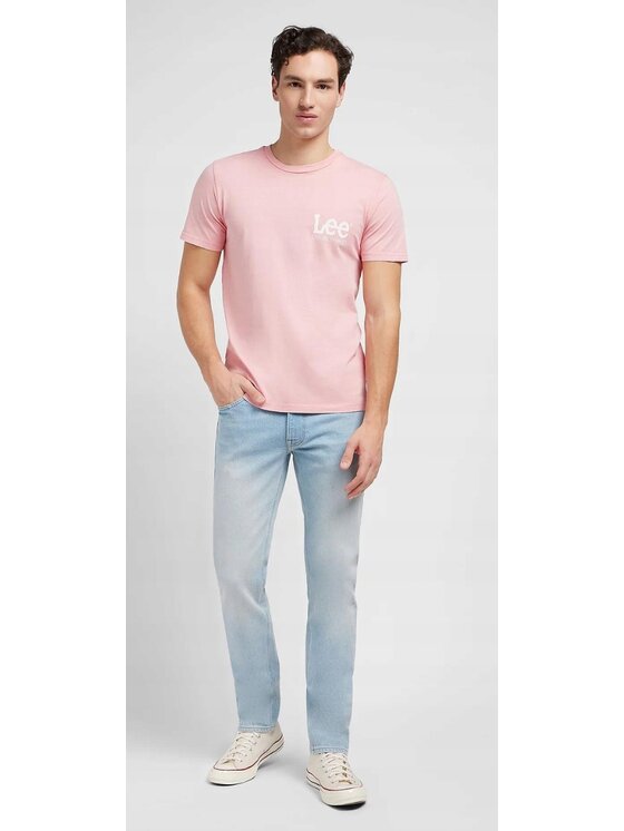 Lee Lee Jeansy Daren Zip Fly Niebieski Regular Fit