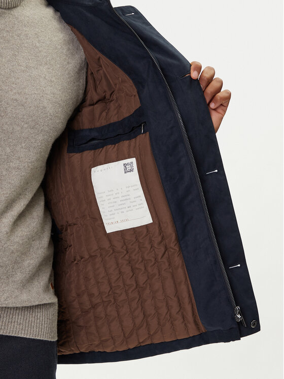 Bugatti Bugatti Átmeneti kabát 877400 81018 D Sötétkék Regular Fit
