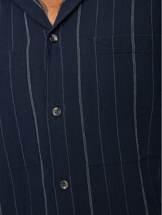 Selected Homme Selected Homme Košeľa Slhreg-Mix 16093647 Tmavomodrá Regular Fit
