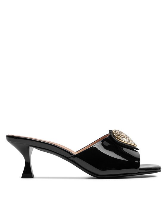 Şlapi LOVE MOSCHINO JA28045G0IIH0000 Nero
