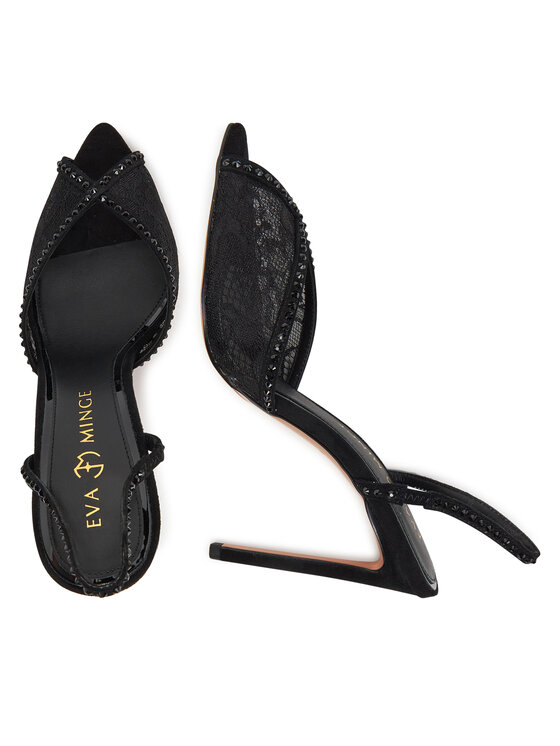 Eva Minge Eva Minge Sandalen ROSE-SLT85016-208 Schwarz