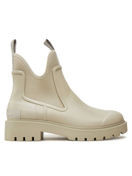 Calvin Klein Jeans Gumáky Mid Rainboot Chelsea YW0YW01034 Sivá
