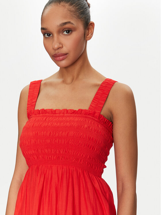Seafolly Seafolly Sommerkleid Faithful 55452-DR Orange Regular Fit