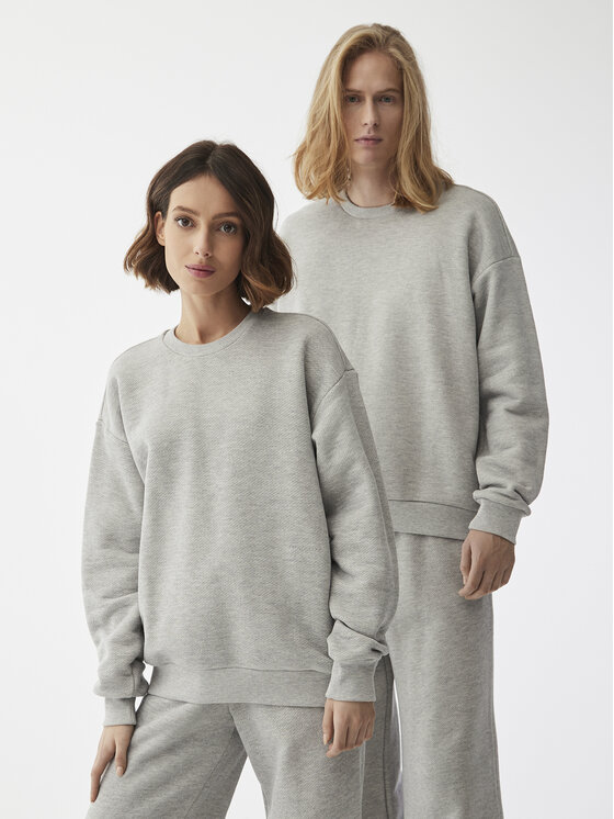 Americanos Americanos Sweatshirt Unisex Portland Grau Relaxed Fit