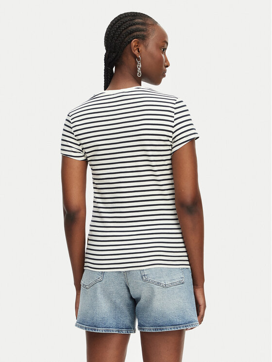 G-Star Raw G-Star Raw T-särk Eyben D24533-D244 Valge Regular Fit