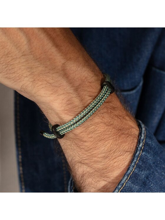 Lilou Lilou Bransoletka Liana męska Niebieski