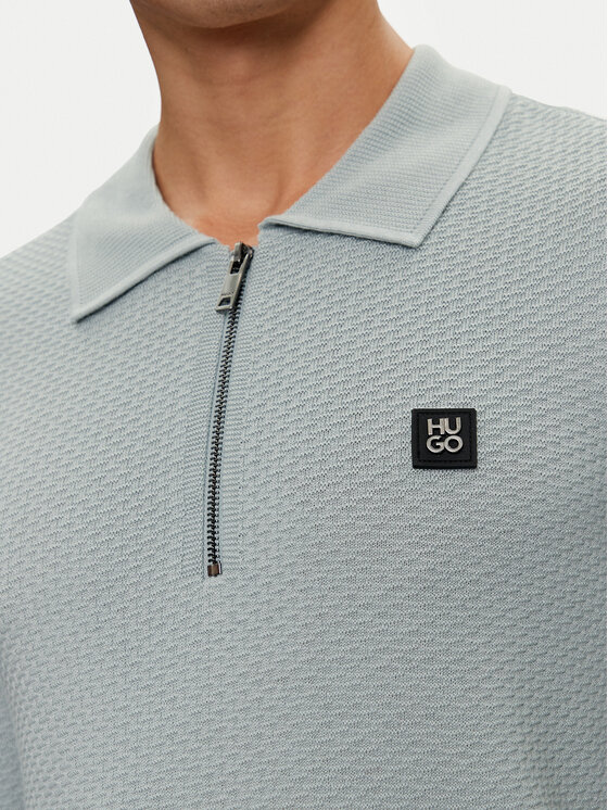 HUGO HUGO Светр Sastoon 50516640 Сірий Slim Fit