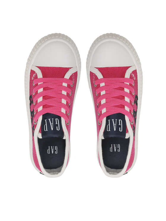 Gap Gap Trampki Jackson Cvs GAI001F5TYFUCHGP Różowy