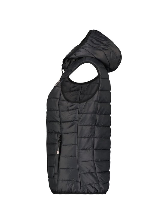 Geographical Norway Geographical Norway Bezrękawnik WW2008E/GNO-Black Czarny Regular Fit