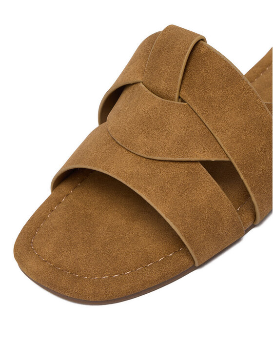 JENNY JENNY Klapki CE0-R25SS09615 Brązowy