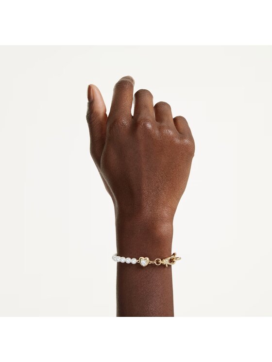Swarovski Swarovski Bransoletka Idyllia 5737299 Złoty
