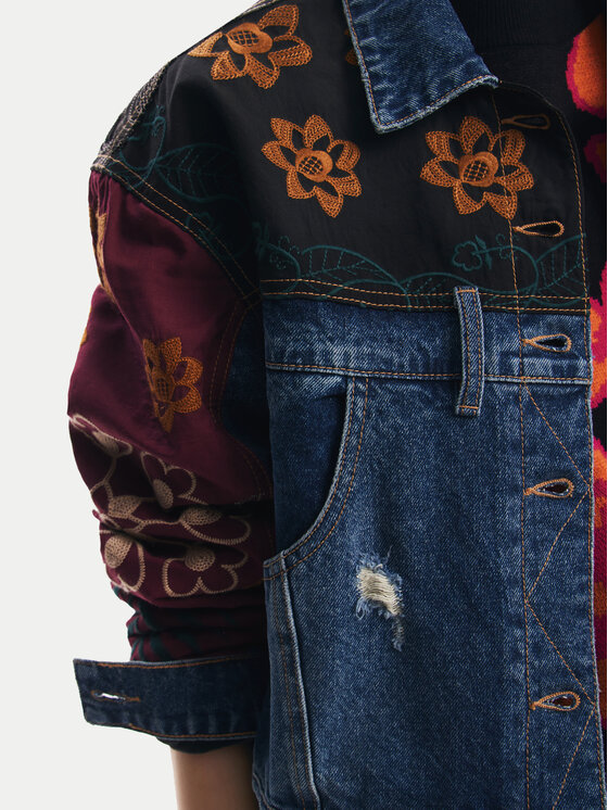 Desigual Desigual Džínsová bunda Madrid 24WWED15 Farebná Regular Fit