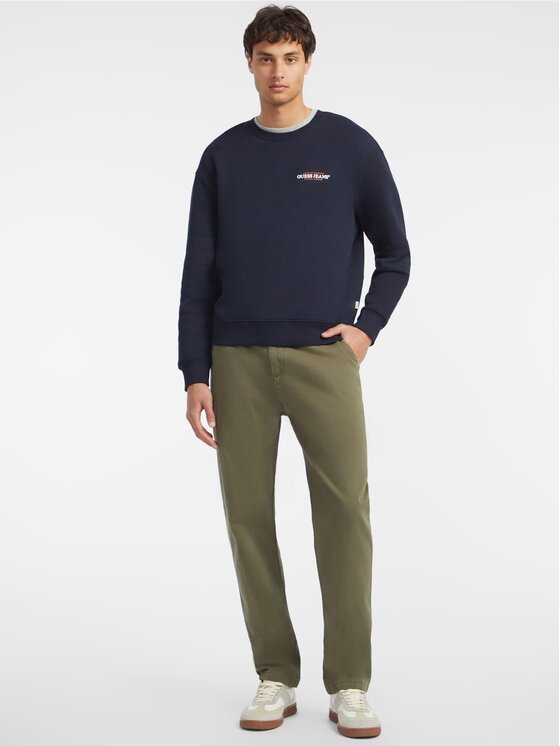 Guess Jeans Guess Jeans Felpa 165573 Blu Classic Fit