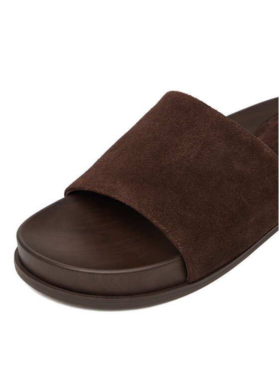 GINO ROSSI GINO ROSSI Чехли C-LZRL1390-3 Кафяв