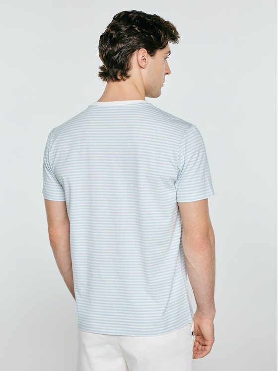 BIG STAR BIG STAR T-Shirt OLER Niebieski Basic Fit