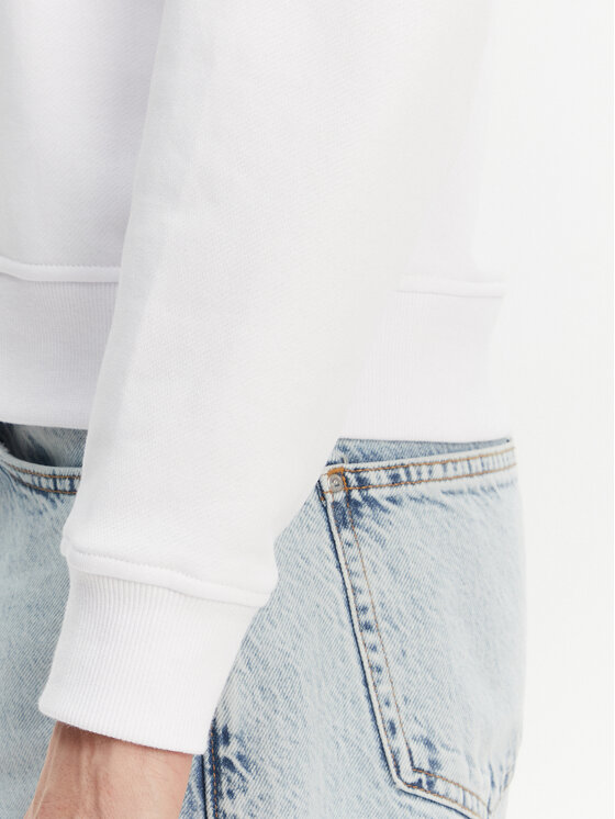 Guess Guess Pulóver W5GQ12KBKM0 Fehér Regular Fit