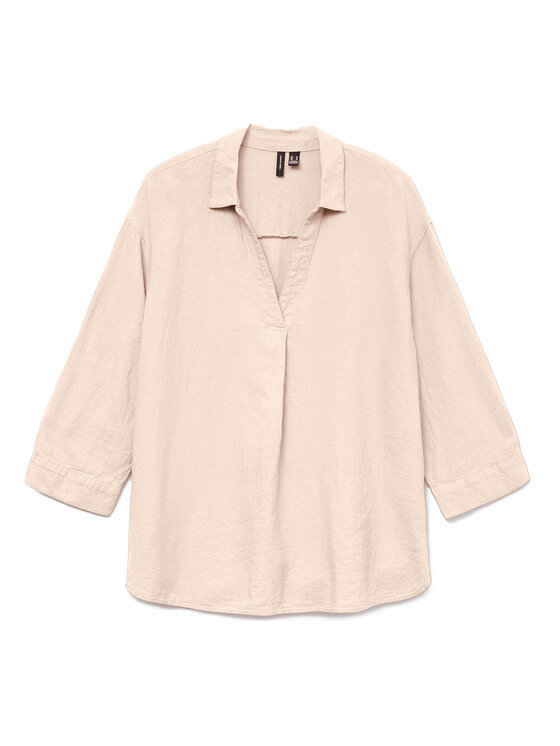 Vero Moda Vero Moda Majica Linn 10310759 Bež Loose Fit