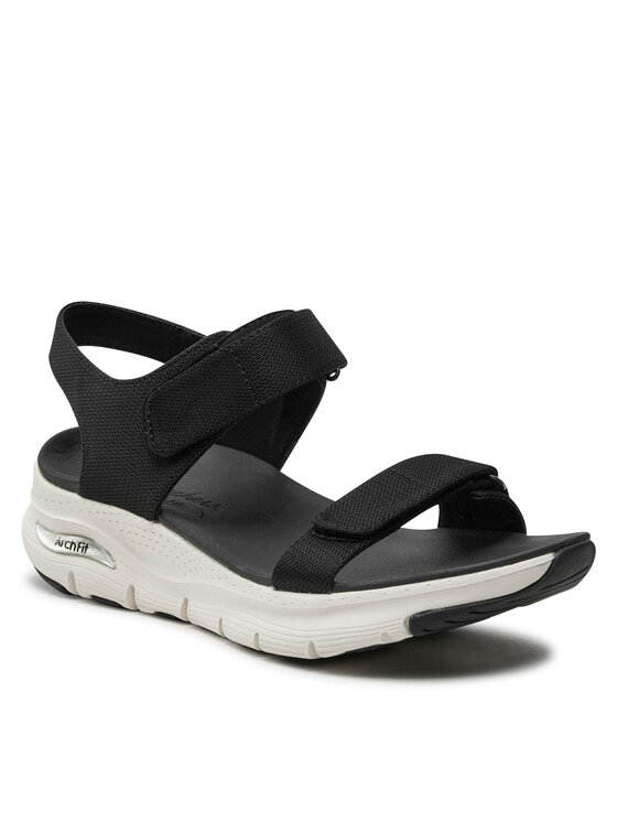 Skechers Skechers Sandále Arch Fit-Touristy 119247/BLK Čierna