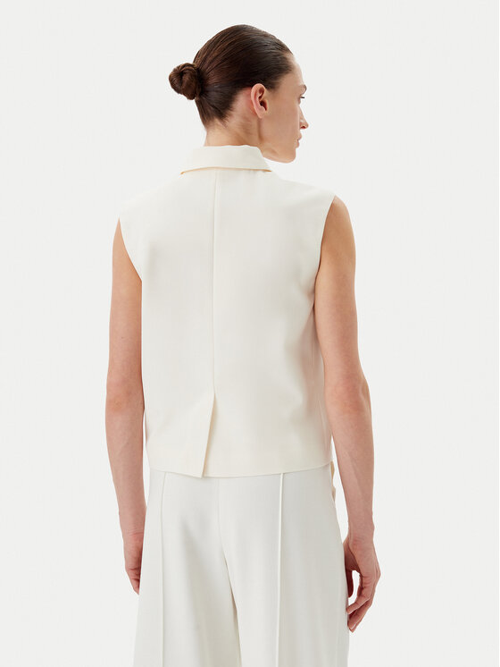 Herskind Herskind Prsluk 5533519(G) Bijela Regular Fit