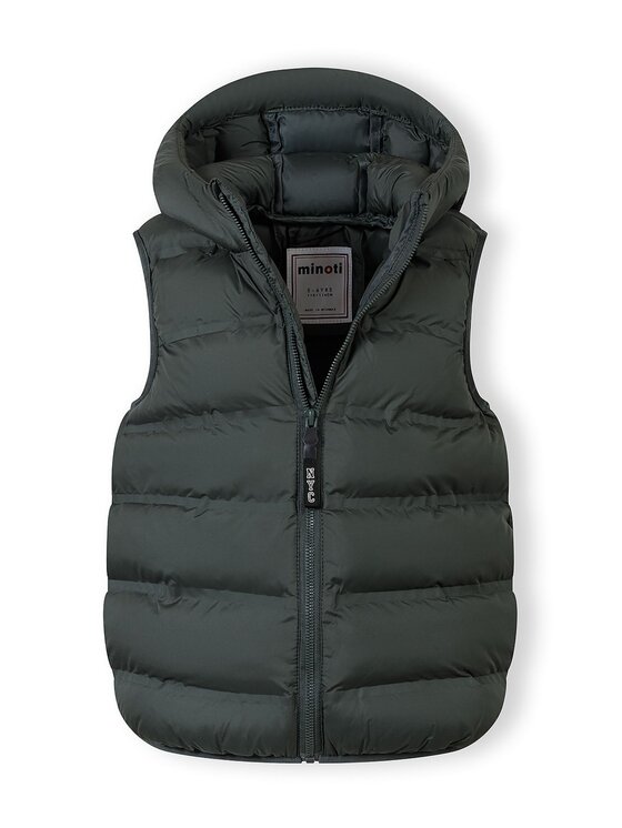 minoti minoti Kamizelka 29GILET252 Zielony Regular Fit