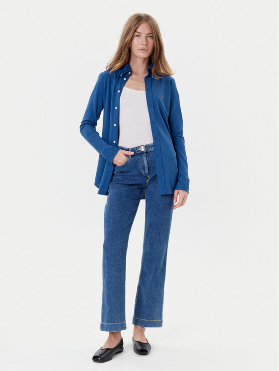 Polo Ralph Lauren Polo Ralph Lauren Košeľa 211924258024 Modrá Slim Fit