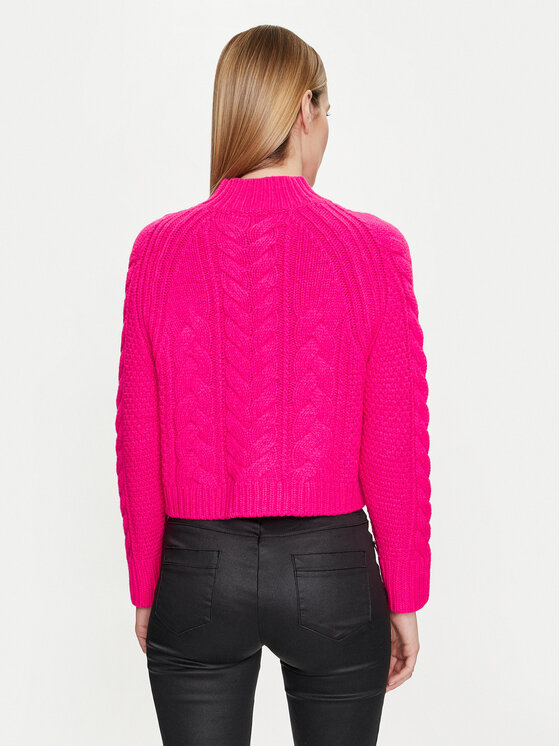 Morgan Morgan Rollkragenpullover 232-MAVIA Rosa Straight Fit