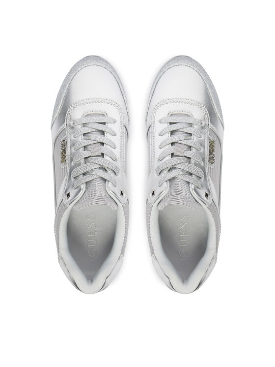 Guess Guess Sneakersy FLJHN3 LEL12 Stříbrná