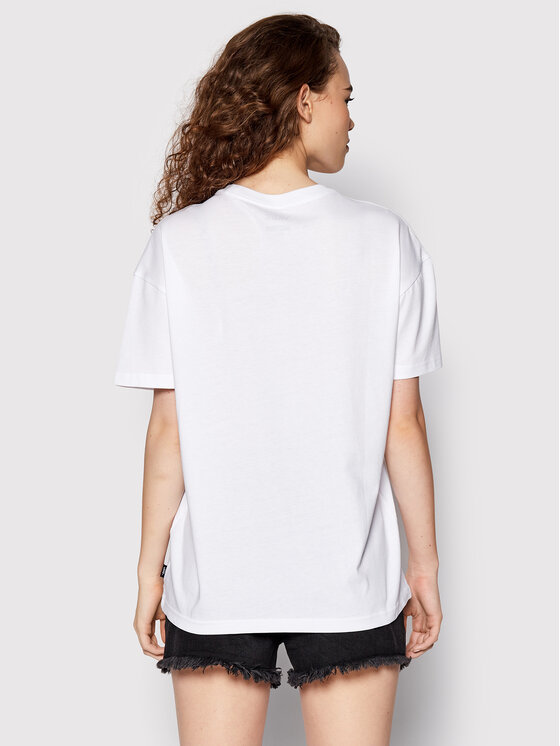 Vans Vans Tricou Flying V VN0A7YUT Alb Oversize