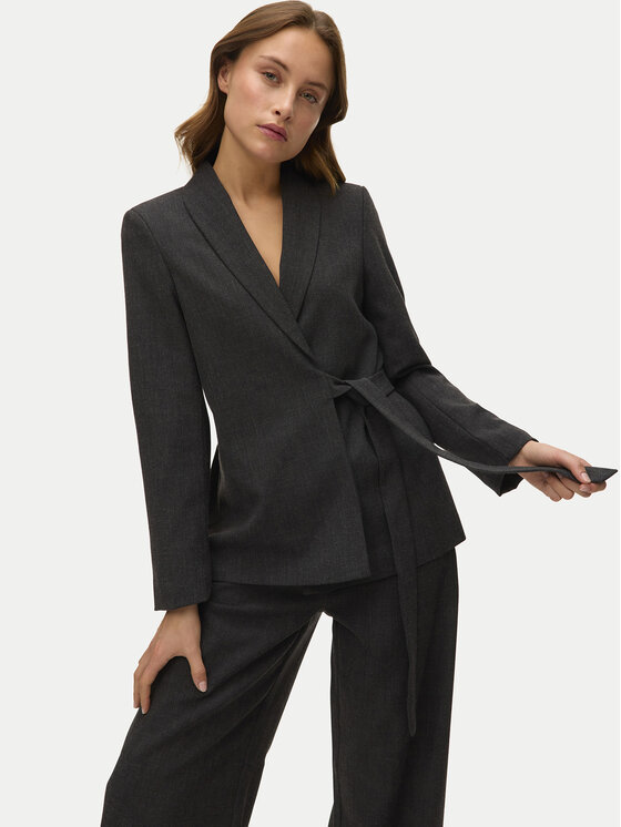 Vero Moda Vero Moda Σακάκι Bestie 10333972 Γκρι Loose Fit