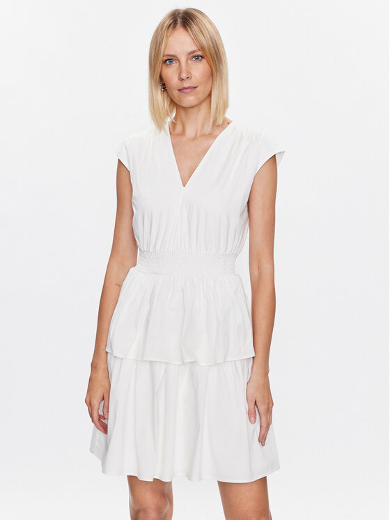 DKNY DKNY Vestito da giorno DD3B0501 Bianco Regular Fit