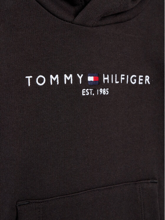 Tommy Hilfiger Tommy Hilfiger Pulóver Essential KS0KS00213 M Fekete Regular Fit