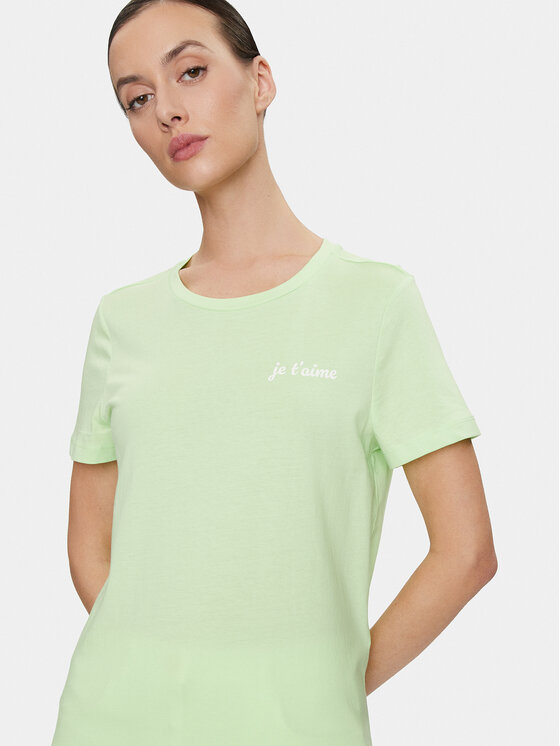 Vero Moda Vero Moda T-krekls Odessa 10308688 Zaļš Regular Fit