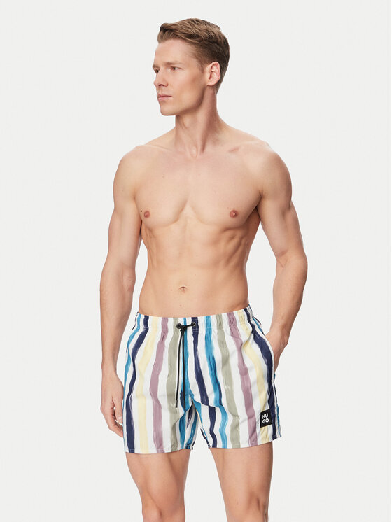 HUGO HUGO Плувни шорти Dino 50561219 Цветен Regular Fit