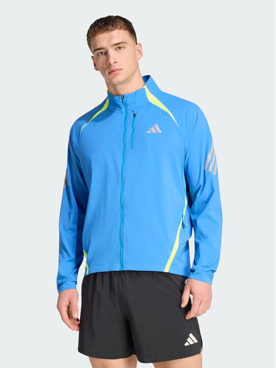 adidas adidas Kurtka do biegania adi365 Formotion Niebieski jasny Regular Fit