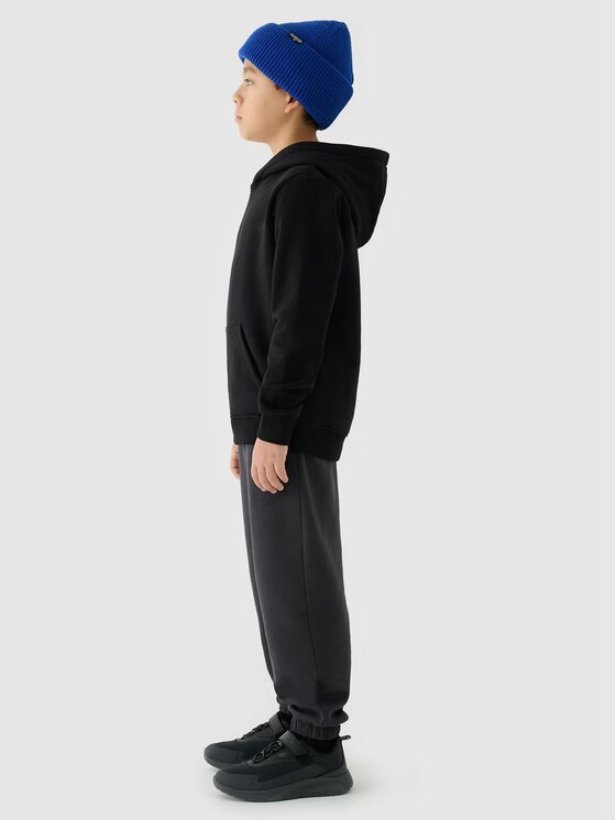 4F 4F Mikina 4FJWMM00TSWSM1292-20S Čierna Regular Fit