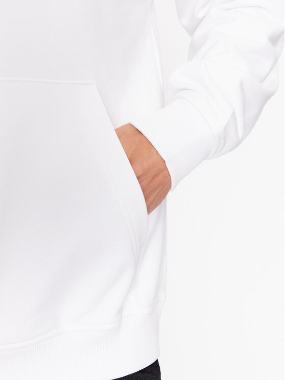 HUGO Hugo Felpa Dokras 50496651 Bianco Relaxed Fit
