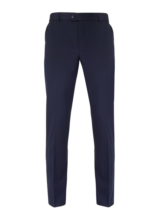 Pako Lorente Pako Lorente Spodnie garniturowe PPLM9-6G-166 Granatowy Slim Fit