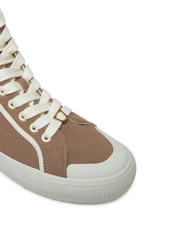 Coccinelle Coccinelle Sneakers aus Stoff E4 SXG 24 02 01 Beige