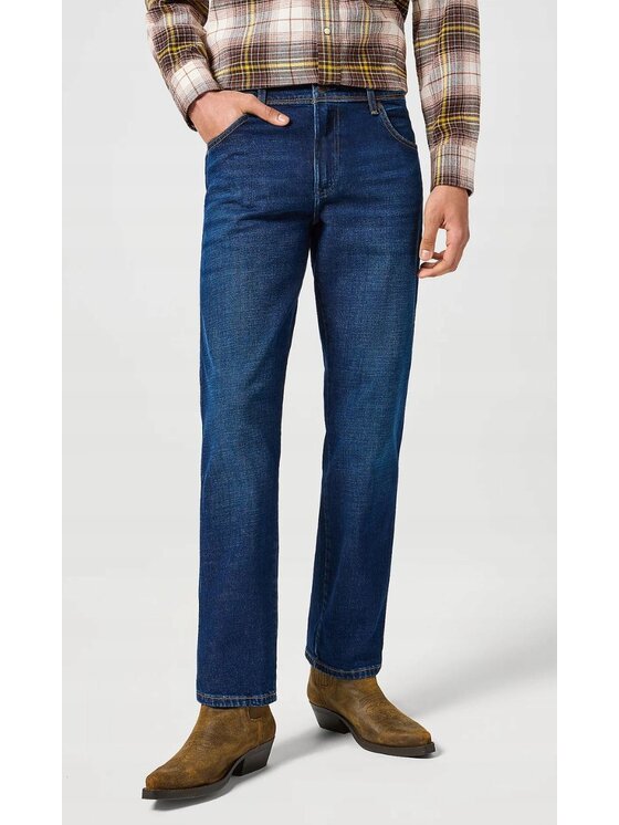 Wrangler Wrangler Jeans Texas Blu Straight Fit