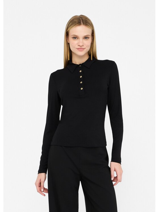 Liu Jo Liu Jo T-shirt TF5283JS36022222 Nero Slim Fit