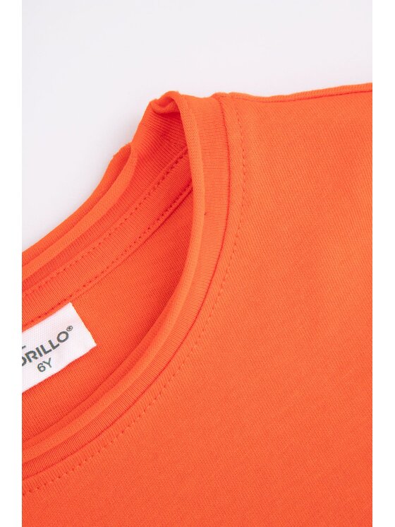 Coccodrillo Coccodrillo T-Shirt WC5143202DBK-009 Czerwony Regular Fit