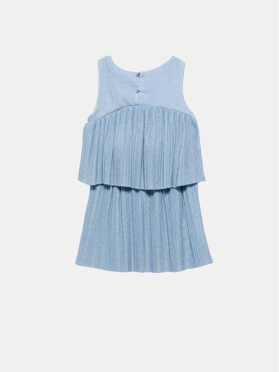 Abel & Lula Abel & Lula Komplet top i spódnica 5071 Błękitny Regular Fit
