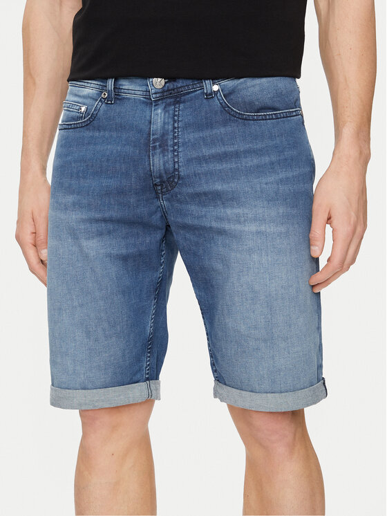KARL LAGERFELD Jeans kratke hlače 265820 542833 Modra Regular Fit